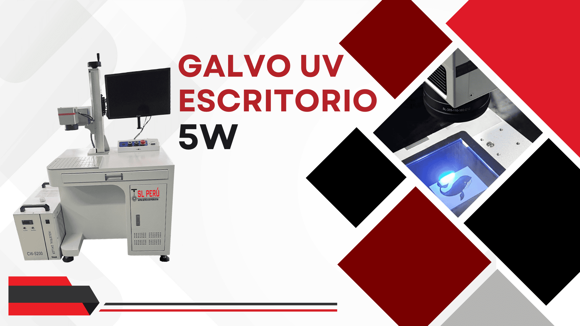 Galvo UV Escritorio 5W — SL Tecnología Perú