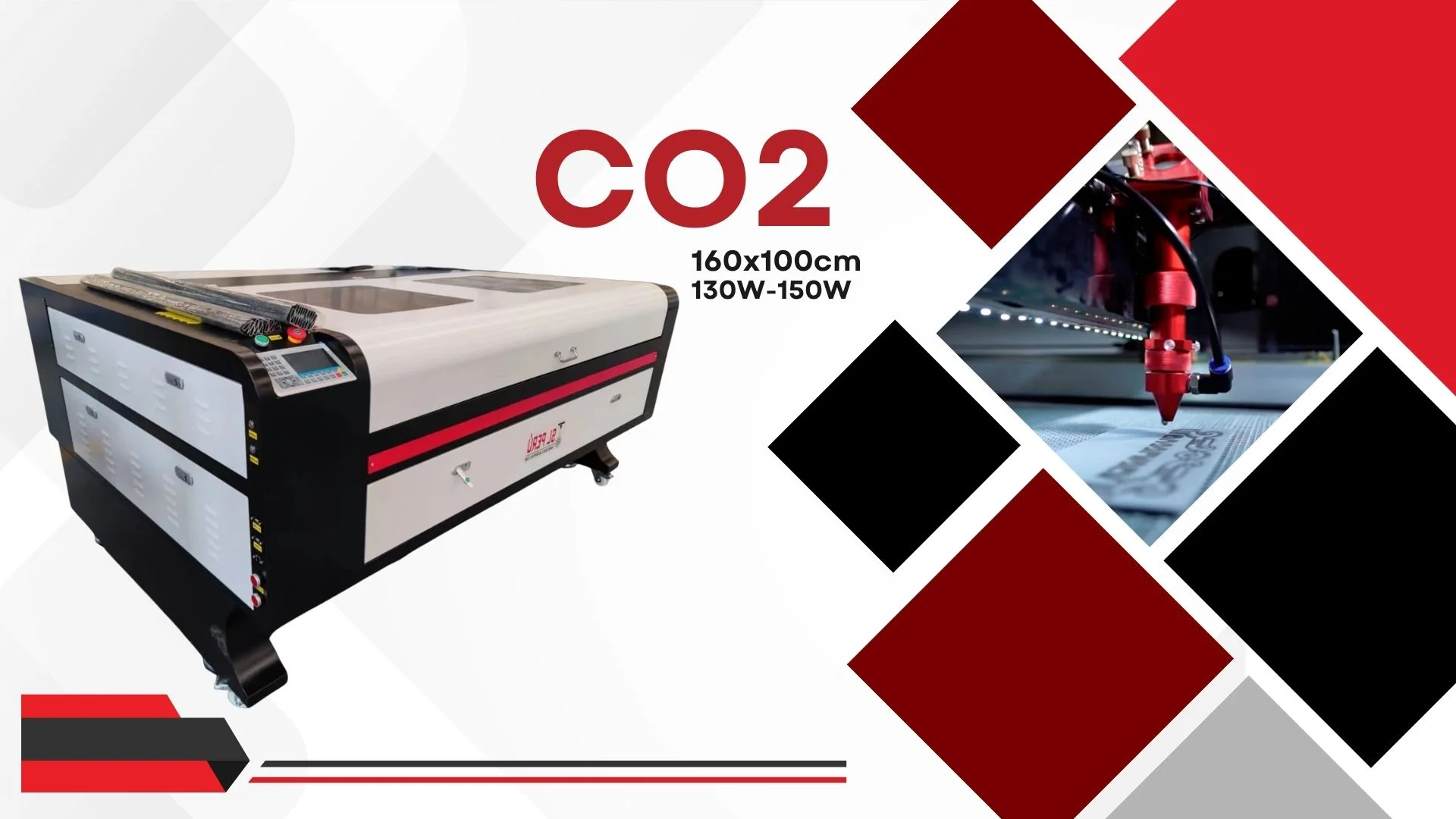 Máquina láser CO2 160×100cm 150W — SL Tecnología Perú